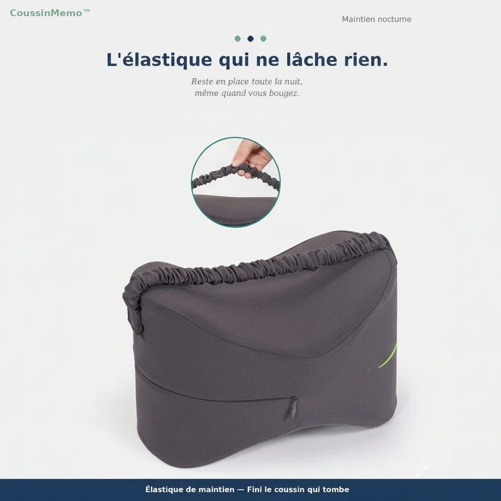 CoussinMemo™ — Coussin Ergonomique Anti-Sciatique